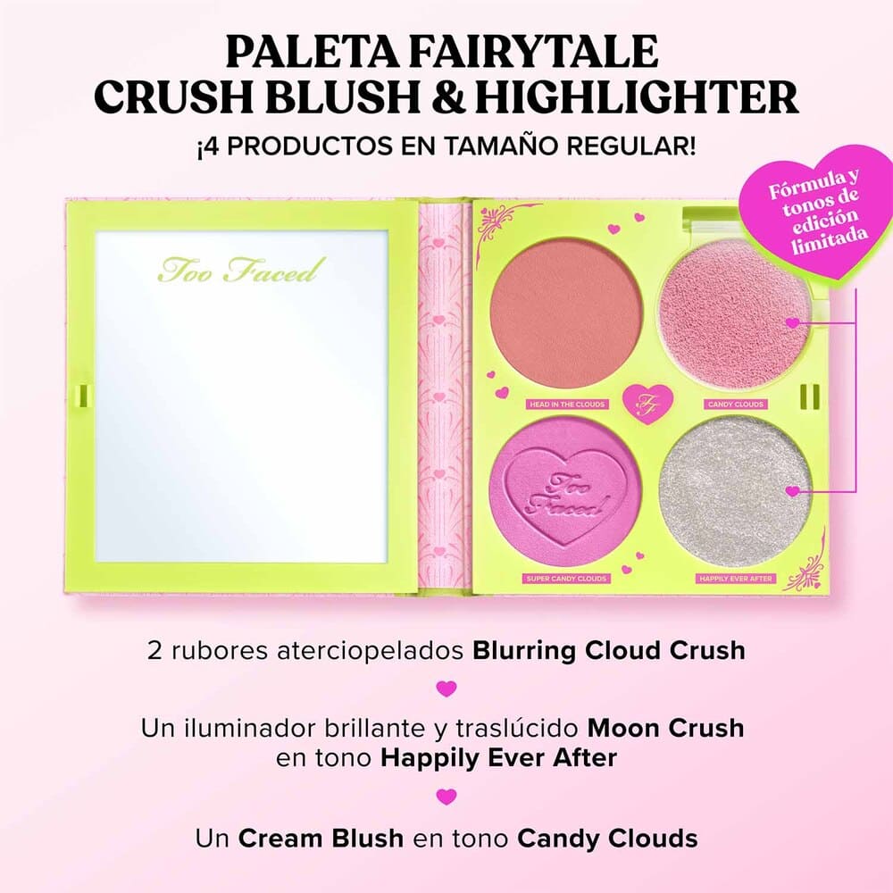 MINI PALETTE CLOUD CRUSH BLUSH (MINI PALETA DE RUBORES)
